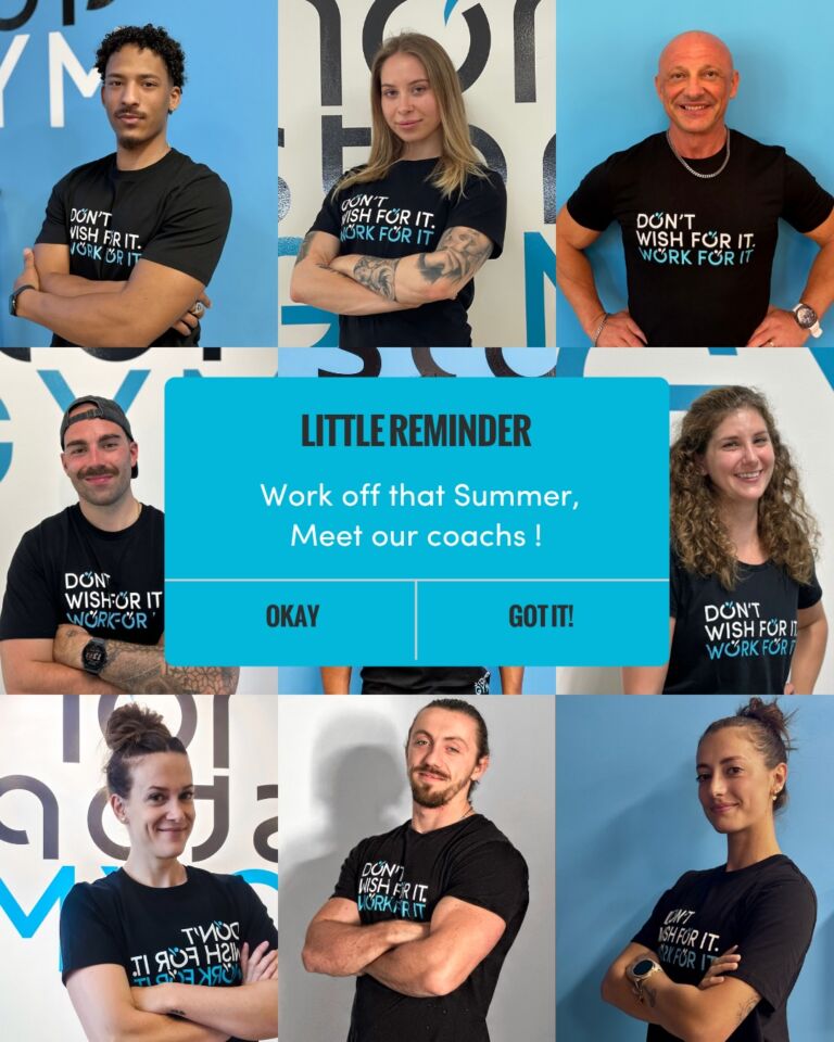 Summer break is over. Come back training and meet our coaches 💪 
Ask our staff in clubs for more info and planning
